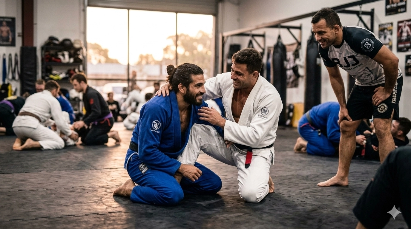 BJJ practitioner training improve mat skills